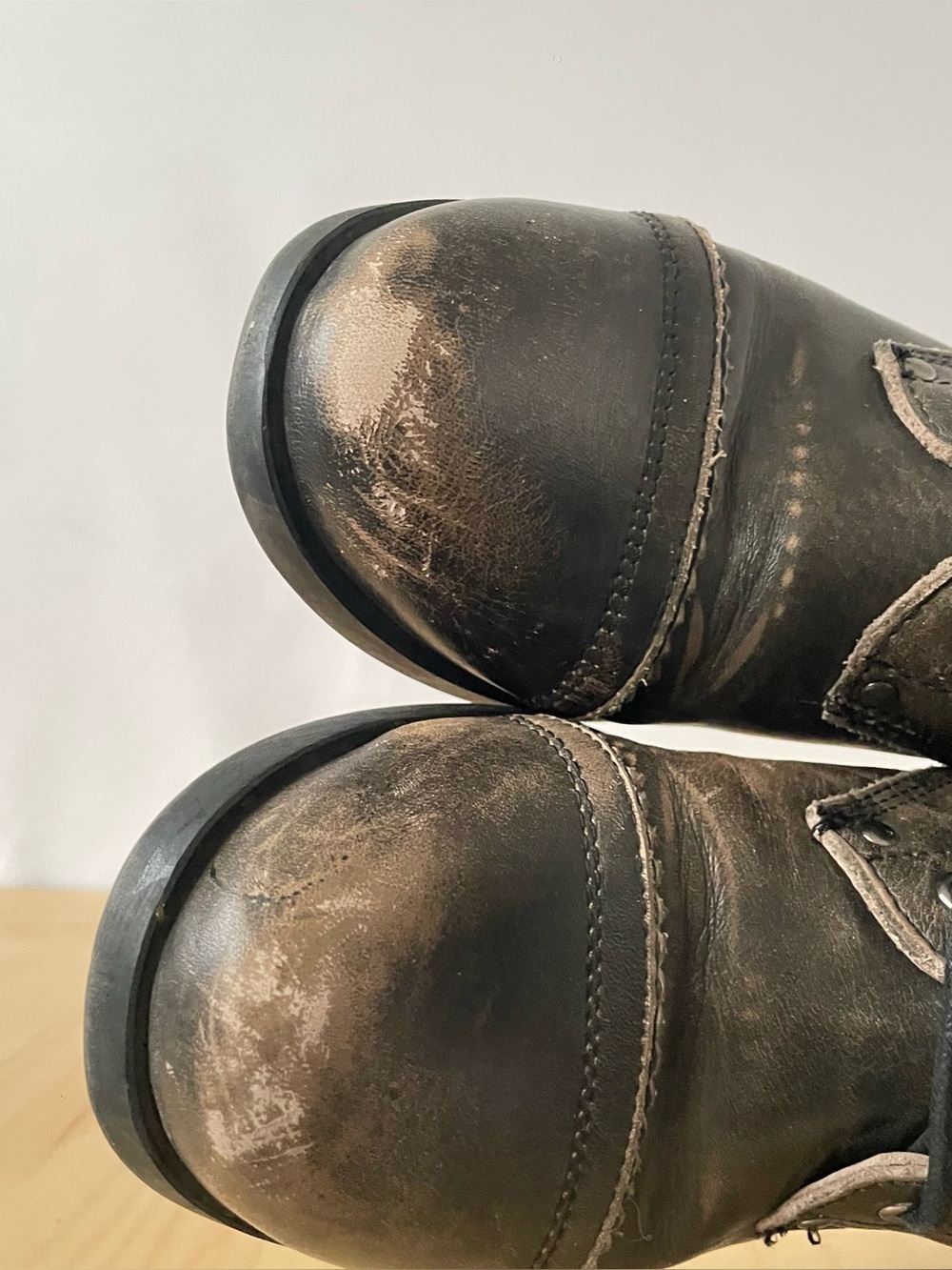 ALDO Lace-up Leather Combat Boots | US 8 - Picture 8 of 11